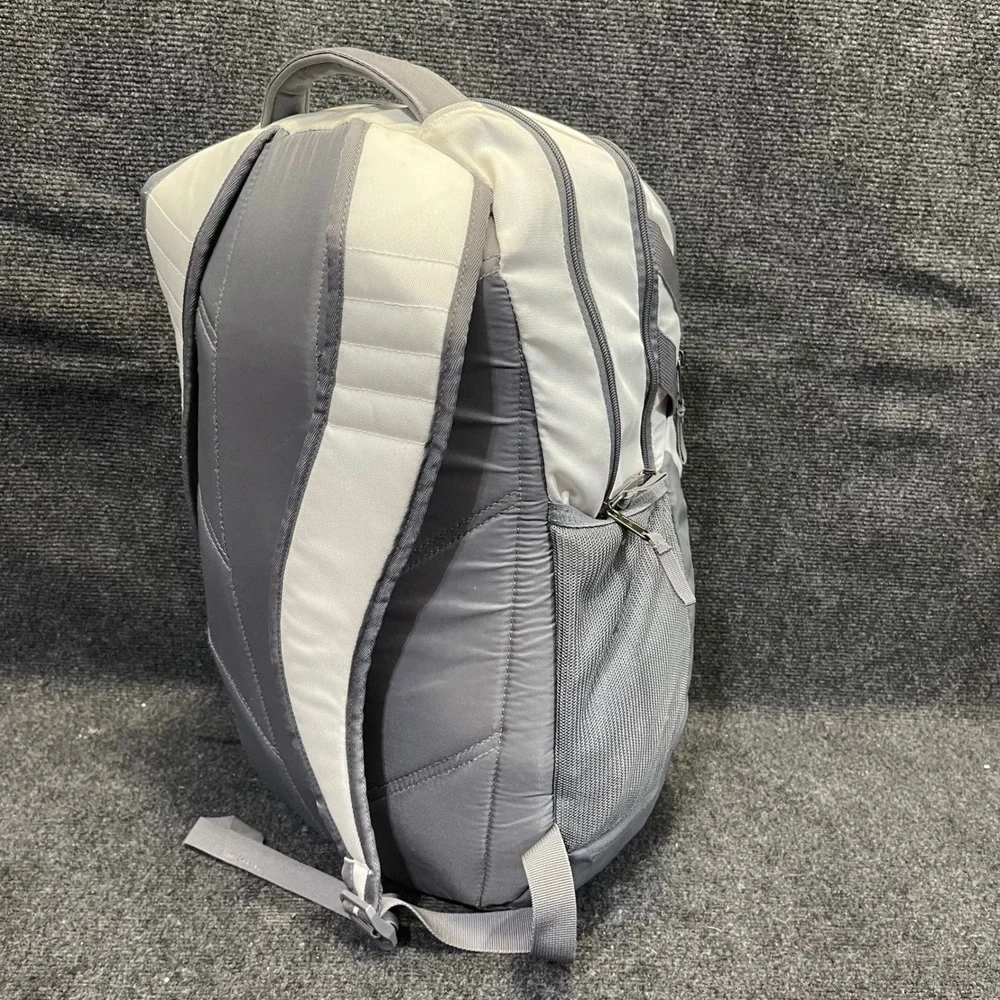 Under Armour 1294720 UA Storm Grey White Hustle 3.0 Storm School Travel Backpack
